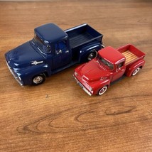 Lot of 2 - 1956 Ford F100 pick up diecast - broke/missing pieces￼ - £11.64 GBP