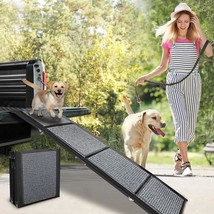 Dog Ramp for Car, Folding Dog Ramps for Large Dogs, Non-Slip - £115.27 GBP