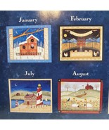 2002 GENTLER TIMES Wall Calendar OLD GLORY Frame the Art by VALORIE EVER... - £5.25 GBP