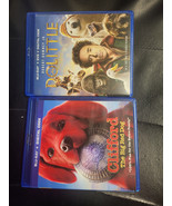 LOT OF 2 :Clifford The Big Red Dog[BLU-RAY] +DOLITTLE [BLU-RAY+ DVD]NO S... - £5.54 GBP