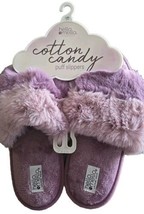 HELLO MELLO ~ Cotton Candy ~ Puff Slide-On Slippers ~ Size Large/X-Large (9/10) - £18.07 GBP