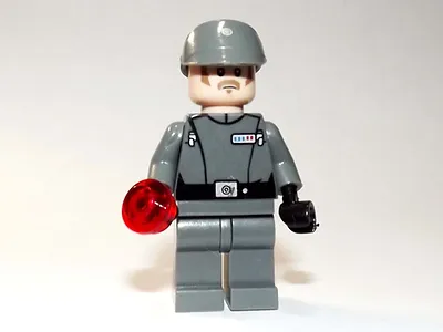 An item in the Toys & Hobbies category: BBStore Minifigure Custom Imperial Bridge Crew Officer Grey Uniform Star Wars