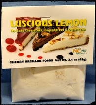 Luscious Lemon Dessert Mix (2 mixes) fruit dips cheesecakes cream pies spreads - $13.29