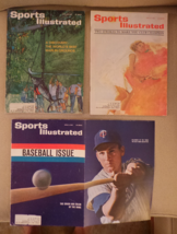 lot 3 Sports Illustrated Apr 1963 Baseball w Killebrew; Cousy; Nicklaus; Tennis - £23.97 GBP