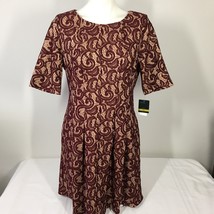 Gabby Skye Dress Size 14 Fit &amp; Flare Short Sleeve NEW - $19.99
