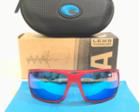 Costa Sunglasses Reefton RFT 410 06S9007-3564 Matte Red USA Edition Blue... - $168.08