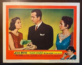 THE BOSS (1959) WWI Veteran John Payne Gets In Organized Crime + Gloria ... - £59.95 GBP