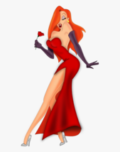 Beautiful Jessica Rabbit Who Framed Roger Rabbit Sexy 11X14 Glossy Photo - £10.46 GBP