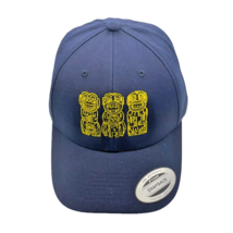 Don The Beachcomber Cannibals Blue Snapback Cap Adjustable Vintage Brand- Tiki - £27.96 GBP