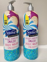 Suave Sugar Cookie Smash Body Wash  20 fl oz. X 2   Free Shipping!! - £19.46 GBP