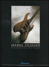 Ibanez Voyager guitar designed by Reb Beach 1991 advertisement 8 x 11 ad print - £3.37 GBP