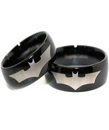 coi Jewelry Black Tungsten Carbide BatMan Wedding Band Ring-193 - $69.99