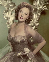 Susan Hayward busty low cut gown vintage glamour pose 8x10 Photo - £6.28 GBP