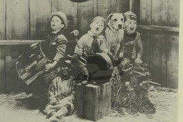 Vintage 2PC Lot Paper Tv Tie In Publicity Photo Little Rascals Our Gang Show - £12.91 GBP