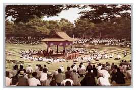 Meiji Jingu Shrine Outer Garden Shibuya Japan UNP Chrome Postcard Y20 - $4.90