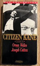 Citizen Kane 1941 (VHS, 1988) RKO Collection, Orson Welles, Agnes Moorehead - £7.07 GBP