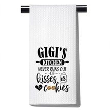 Mother&#39;S Day Gigi Tea Towel Kitchen Decor Grandma Dish Towel Gigi&#39;S Kitc... - £22.36 GBP