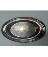  ACAD EMY , silver on copper SERVING DISH # 104 9 in x 5 .5 in - $356.00 MXN