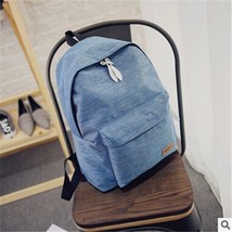 Women Canvas BackpaLadies Shoulder School Bag Rucksack For Girls Travel Fashion  - £19.47 GBP