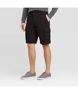 Goodfellow &amp; Co Men&#39;s 11&quot; Cargo Shorts Size 40 Black NWT - $33.13 CAD