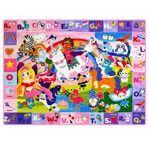 QUOKKA Classroom Rug Elementary 78,74&quot; x 59,05&quot; Alphabet Kids Learning Playroom  - £15.72 GBP