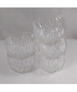 Vintage Set Of 5 Hazel Atlas Williamsport Clear Square Prism Punch Glass... - $20.29 CAD