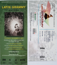 Nov 8 2007 8TH ANNUAL LATIN GRAMMY AWARDS  &amp; After Party Tickets, used - $24.95