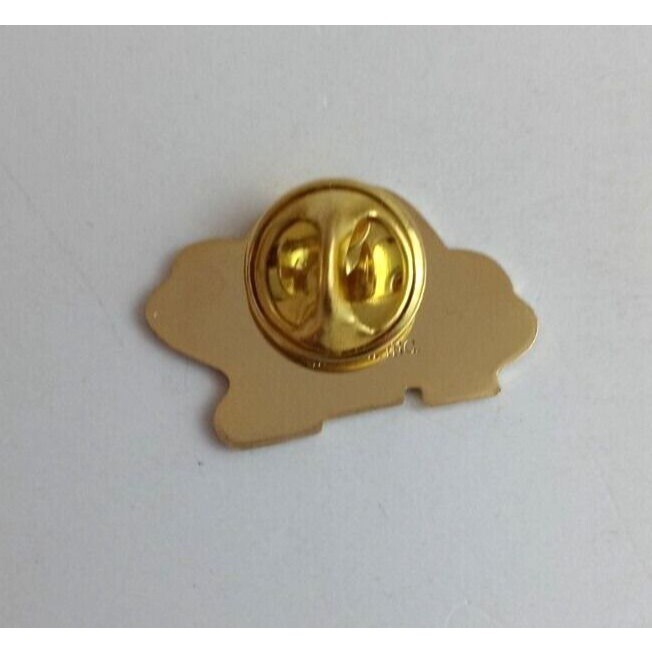 Vintage Golden Arches With Orbiting Cheeseburgers McDonald's Employee Hat Pin Item image 2