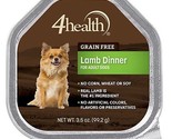 4health Grain Free 300205130 Adult Lamb Dinner Wet Dog Food 3.5 oz, 1 Si... - £7.49 GBP