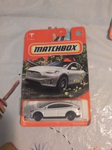 Matchbox 2022 Highway Adventure Tesla Model X Pearl White, Diecast Car Toy - $2.97