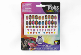 Trolls World Tour 50 Piece Sticker Activity Nail Stickers Set