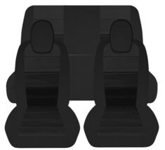 Front & Rear car seat covers in Leatherette fits Chevy Camaro 10-15 Custom fit  - $635.99