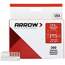 Arrow 721189 T72 Heavy Duty Steel Insulated Staples for Installing Cable... - €20,14 EUR