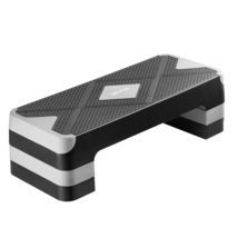 VEVOR Aerobic Exercise Step Platform, 28-Inch Workout Aerobic Stepper, Gray - $33.90