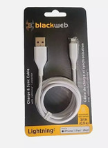 BlackWeb Charge &amp; Sync 3ft iPhone Adapter - Reliable Iphone Cable - $76.52 MXN