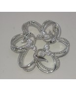 BEAUTIFUL VINTAGE &quot;SARAH&quot; BROOCH PIN WITH OPEN FLOWER DESIGN - €17,28 EUR