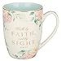 Christian Art Gifts Motivational Ceramic Coffee and Tea Mug for Women: Walk by F - £9.43 GBP