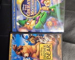 LOT OF 2 DISNEY&#39;S: The Great Mouse Detective + BROTHER BEAR [DVD] COMPLETE - $6.92