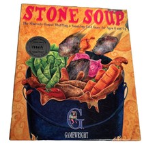 Vintage Stone Soup Bluffing Card Game 90&#39;s Gamewright 1996 CIB Children&#39;... - £11.76 GBP