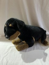 Large E &amp; J Classic Rottweiler Puppy Dog Plush 20” Brown Black Large - £47.38 GBP