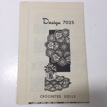 Crocheted Doily #7025 Alice Brooks Designs Pattern - $12.86