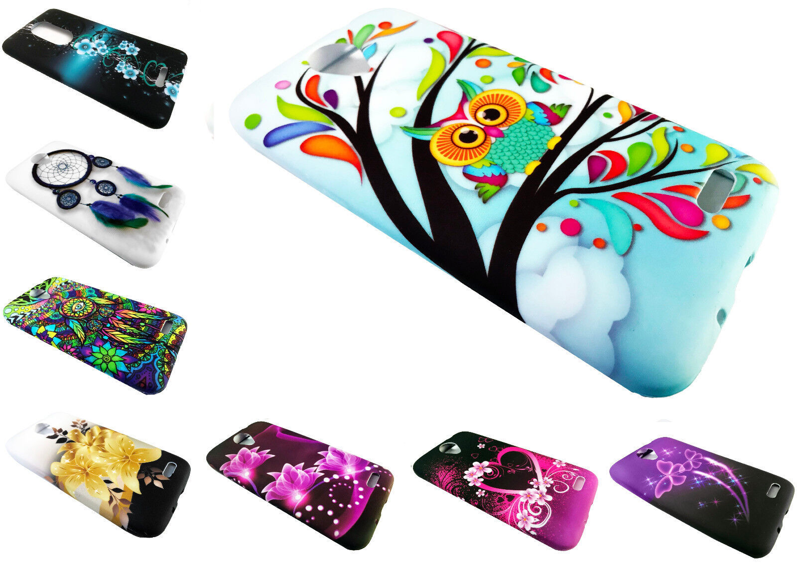 Primary image for TPU Flexi Skin Cover Phone Case For Alcatel IdealXCITE / CAMEOX 5044R 