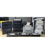 42 Vintage VHS Tapes Sold as Blank Tapes 3M Memorex Kodak RE-USE - 1990&#39;... - $46.63 CAD