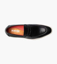 Stacy Adams Spencer Moc Toe Penny Slip On Black 25673-001 image 5