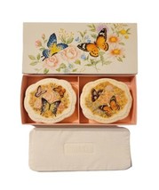 Vintage Avon Summer Butterflies &amp; Blossoms Flower Decorative Soaps Set o... - $8.99