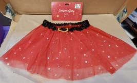 Girls Tutu Dress Red With Stars Season Of Joy Gertex One Size 45cm -18&quot; ... - £3.52 GBP