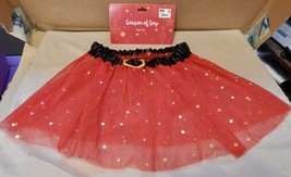 Girls Tutu Dress Red With Stars Season Of Joy Gertex One Size 45cm -18&quot; ... - $83.57 MXN