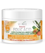 Victoria Beauty Moisturizer with Hyaluronic and Folic Acid Jojoba and Al... - $314.05 MXN