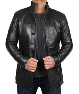 Leather Blazer Jacket Men&#39;s Coat Button Size Sport Men Soft Suit Vintage... - $149.00+