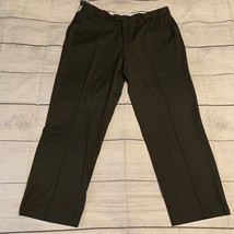 Ralph Lauren Comfort Flex Mens Size 40x30 Flat Front Pants Olive - £39.16 GBP